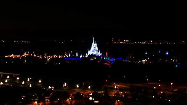 Disney at night