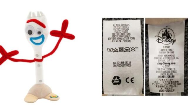 Forky Plush Toy